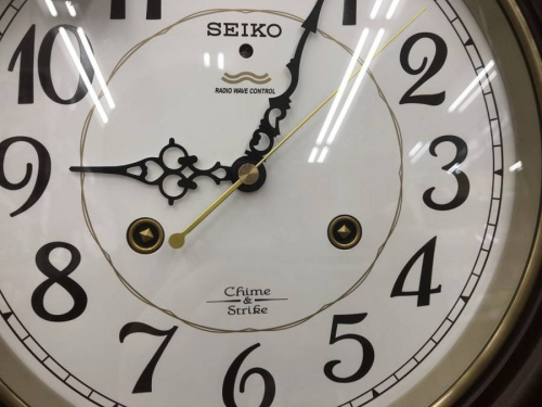 掛時計のSEIKO