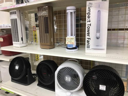 扇風機のエアコン