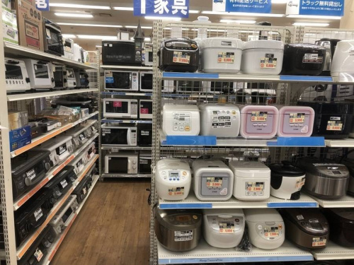 生活家電の炊飯器