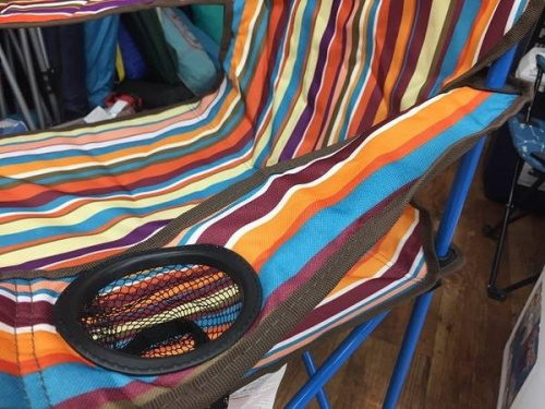 バーベキュー用品のアウトドアチェア