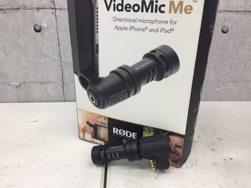VideoMic Meのマイク