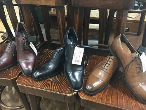 メンズファッションのビジネスシューズ