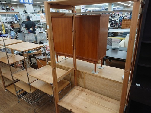無印良品のユニットシェルフ