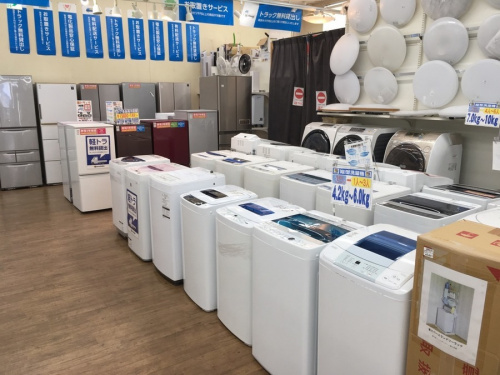家電の冷蔵庫 洗濯機