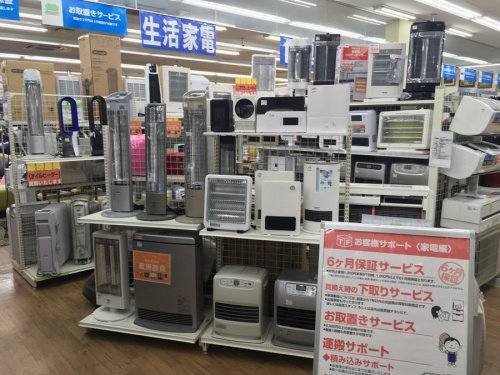 ヒーターの暖房