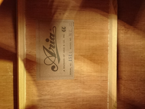 ARIAの中古ギター