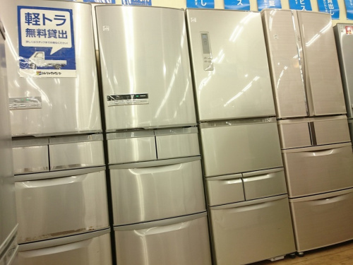 生活家電の冷蔵庫