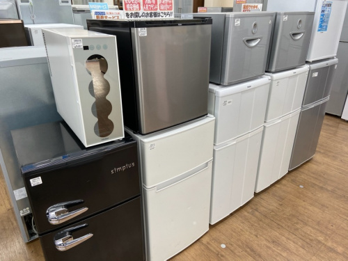 家電の冷蔵庫 洗濯機 電子レンジ ドライヤー