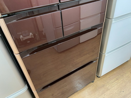 6ドア冷蔵庫のHITACHI　日立