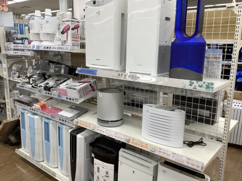生活家電の空気清浄機