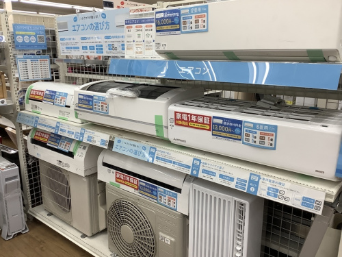 季節家電のエアコン