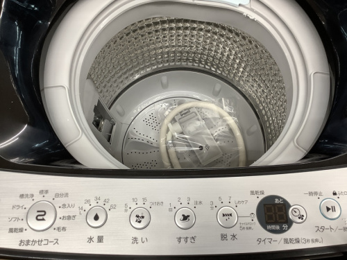 洗濯機の未使用品