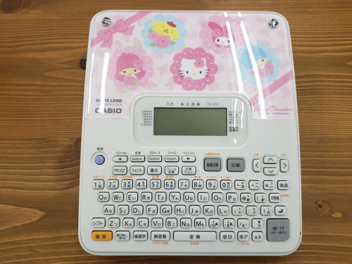 ラベルライターのテプラ