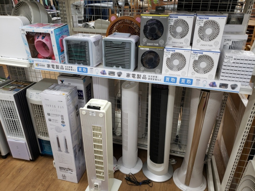 扇風機のエアコン