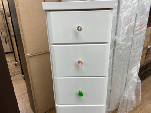 チェスト スリムチェストのキャビネット 収納家具