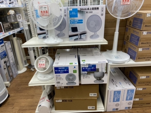 タワーファン サーキュレーターのDCモーター扇風機 家電買取 夏物家電