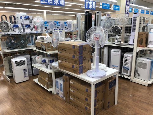 エアコンの夏物家電
