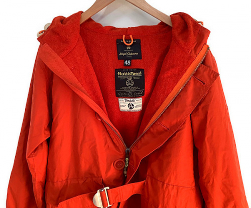 パーカー マウンテンパーカーのNIGEL CABOURN ナイジェルケーボン Harris Tweed ハリスツイード