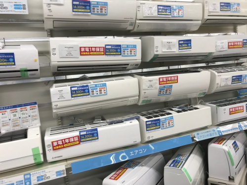 扇風機のエアコン