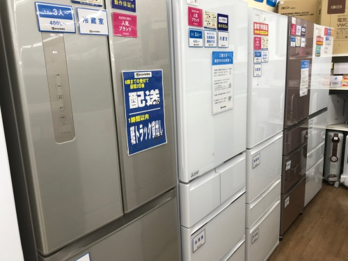 大型冷蔵庫の6ドア 5ドア