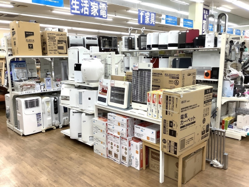 季節家電のストーブ