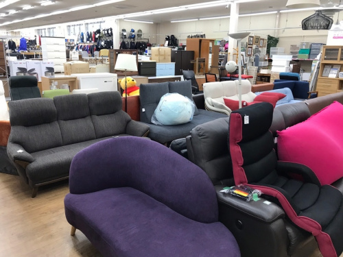 ソファのダイニングセット