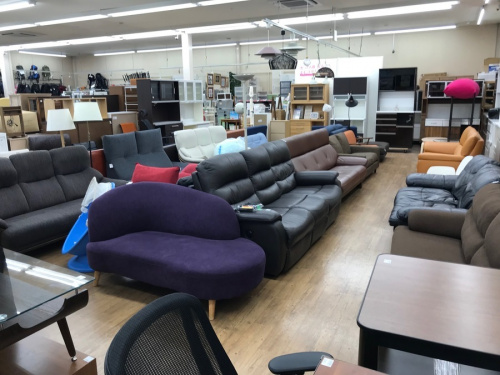 ソファのダイニングセット
