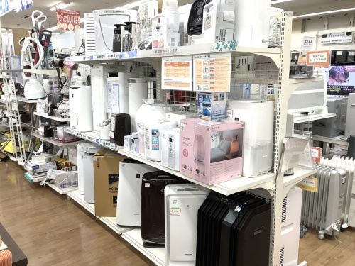 加湿器の季節家電