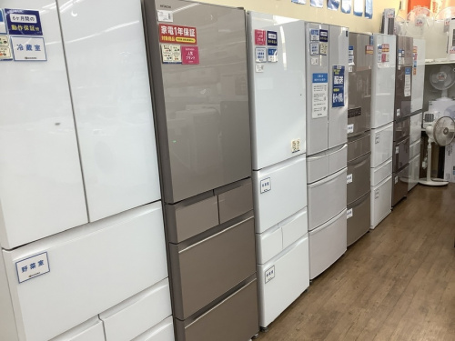 大型冷蔵庫の6ドア 5ドア