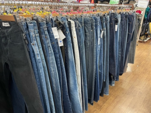 デニムのジャケット