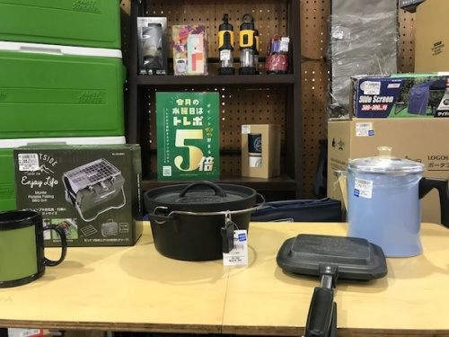 アウトドア用品のキャンプ用品