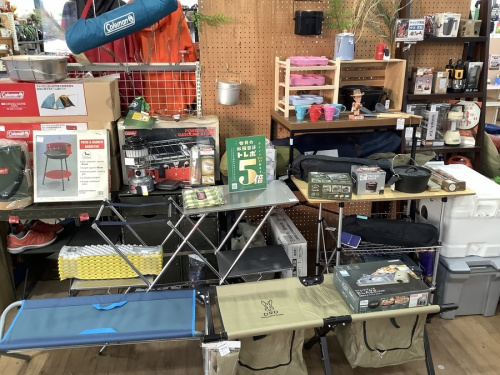 アウトドア用品のキャンプ用品