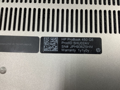 ProBook 450 G6のHP