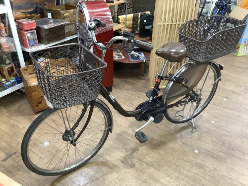 アウトドアの自転車