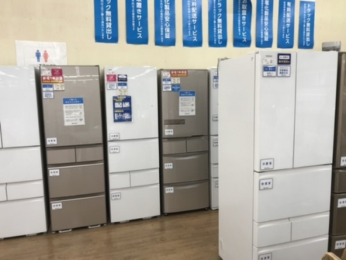 生活家電の冷蔵庫