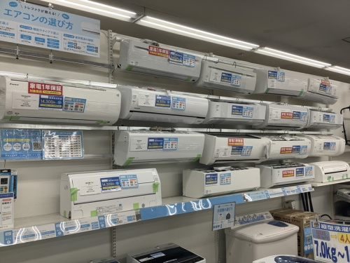 季節家電のエアコン