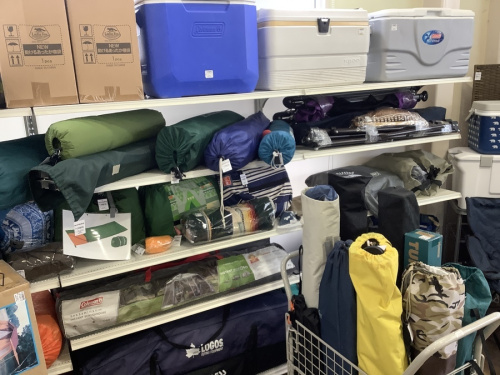 バーベキュー用品のランタン