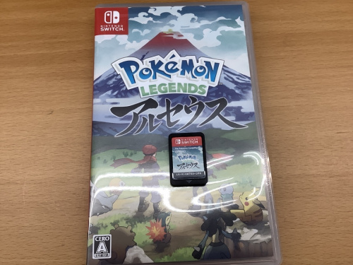 Nintendo Switch用ソフトのPokemon LEGENDS アルセウス