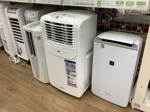 エアコンのハンディ―ファン