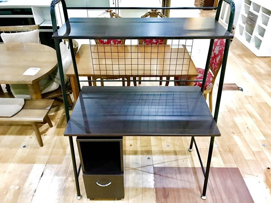【値下げしました】ヒメプラ システムデスクPFJ-1000　チェスト・マット付き！組立説明書あり 株式会社ヒメプラ製システムデスク入荷しました！！【南大沢店】｜2017