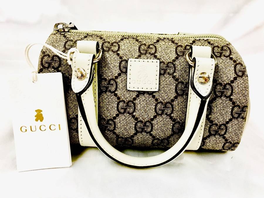 【GUCCI】グッチ　【訳あり】  ボストンバッグミニボストンバッグハンドバッグ GUCCI【グッチ】ミニボストンバッグをおあき取りさせていただき