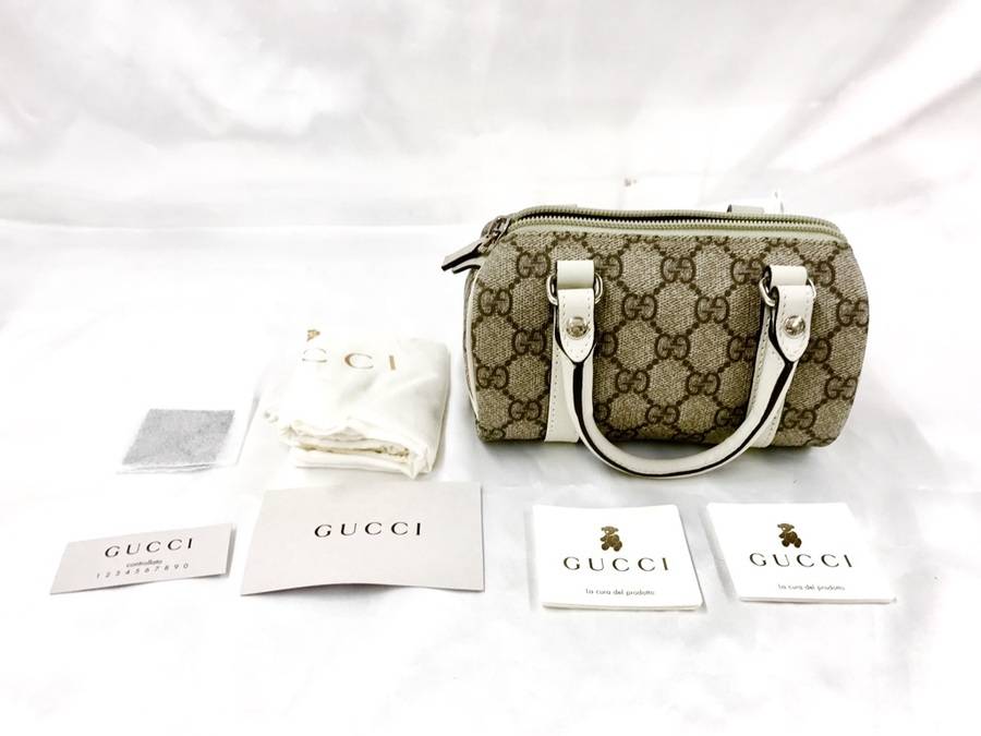 GUCCI グッチ ミニボストンバッグ 白 楽天市場】【バッグ】GUCCI グッチ グッチシマ プリンシーライン