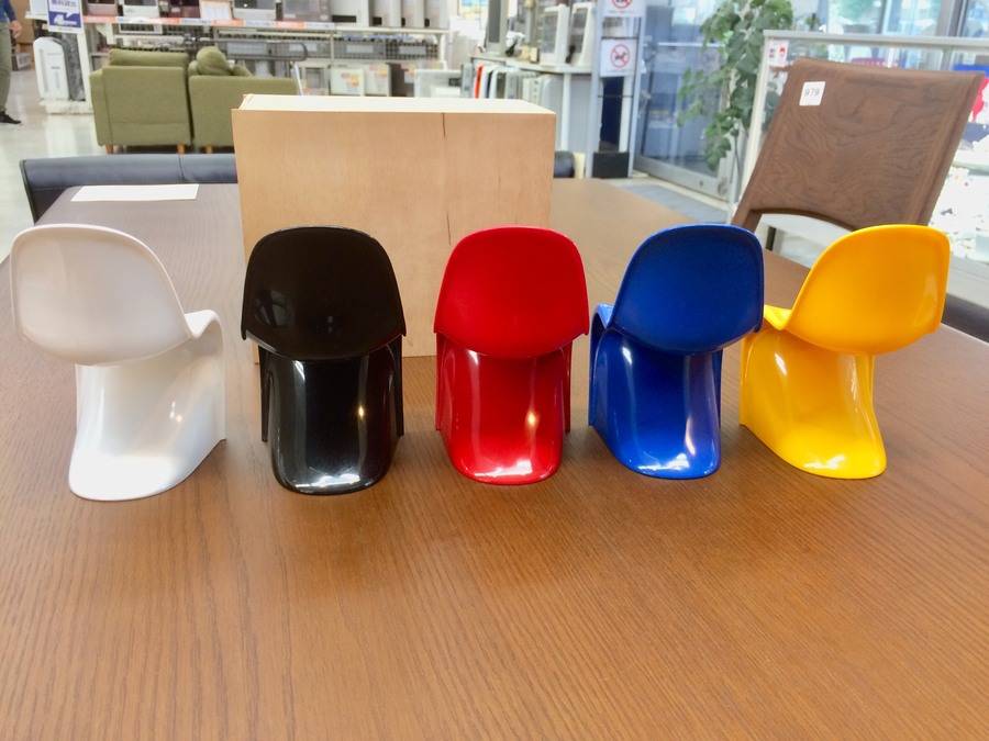 Vitra Design Museum ミニチュア パントンチェア Vitra Miniatures Collection Panton Chairs (Set of 5