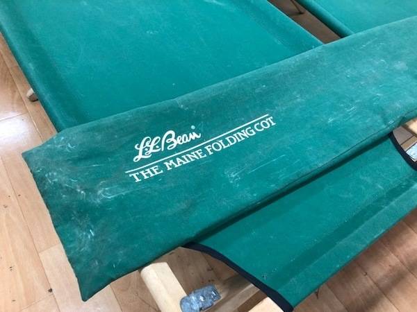 LLBean Byer madeコット 美品 byer×L.L.Bean （バイヤー×エルエルビーン）の希少なハンディーコット