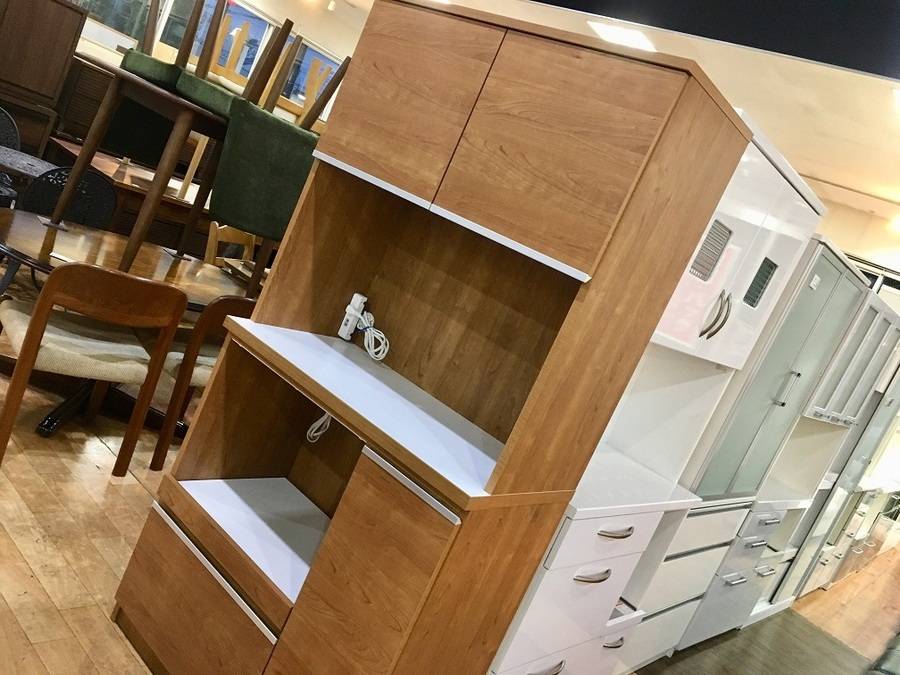 中古 土井インテリア 食器棚