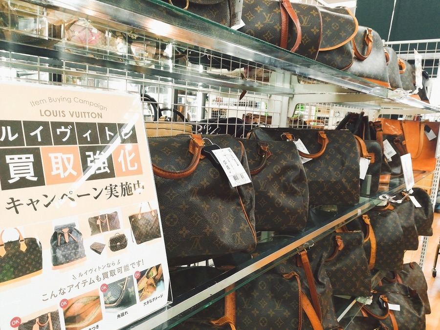 売場大改造！LOUIS VUITTON(ルイ・ヴィトン)等ブランドバッグ大量入荷