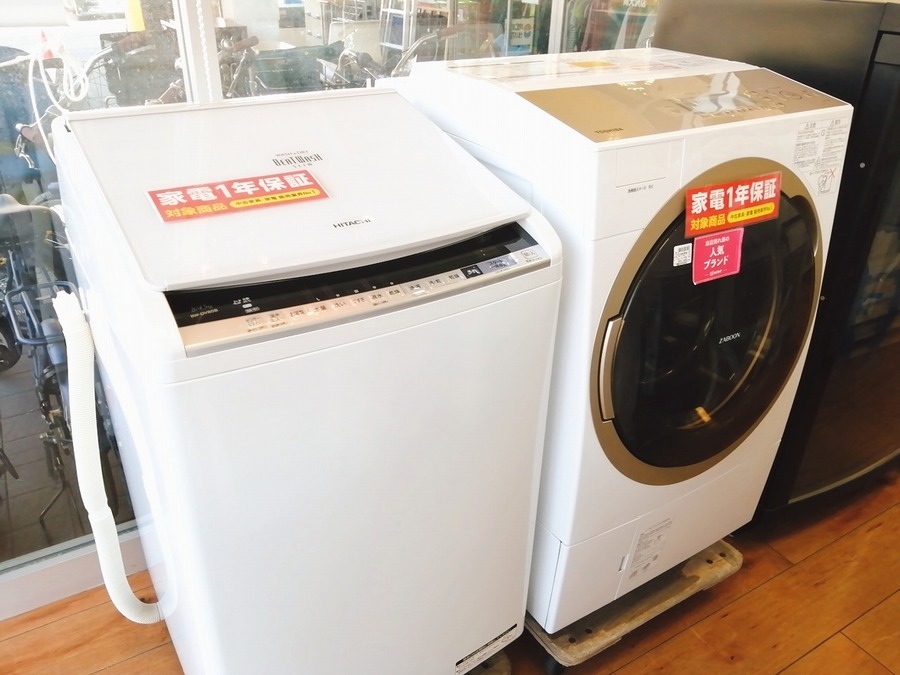HITACHIの人気シリーズ『BEAT WASH』。縦型洗濯乾燥機 BW-DV80B