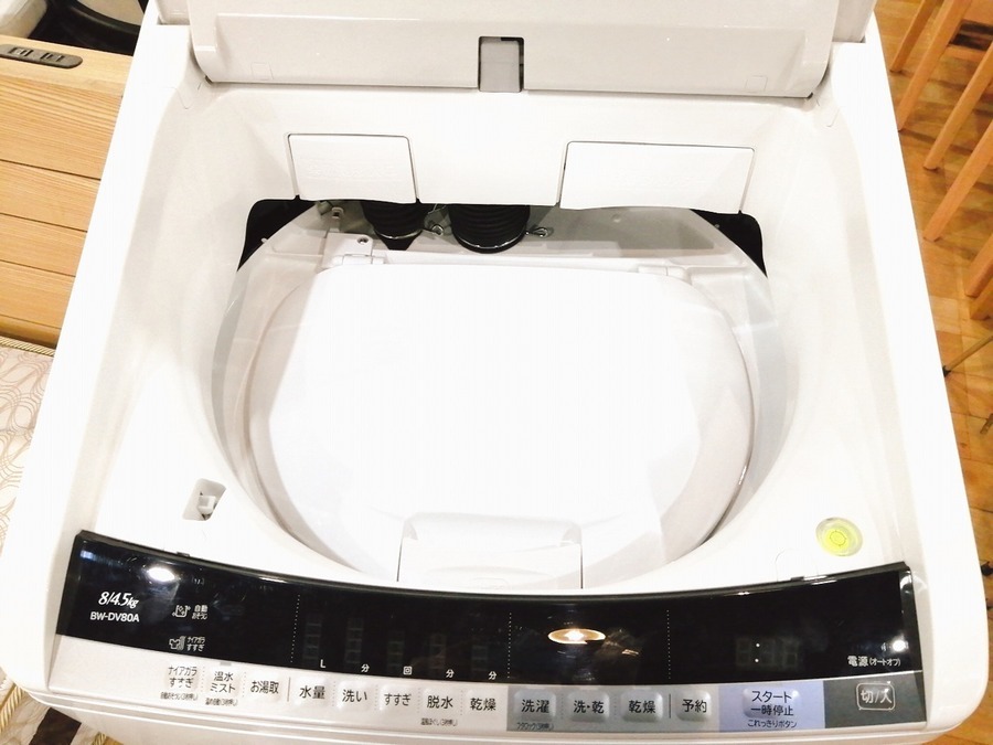HITACHIの人気洗濯機 BEAT WASH。乾燥機能付の8.0kg大容量洗濯機が入荷しました！【南大沢店】 [2020.01.25発行