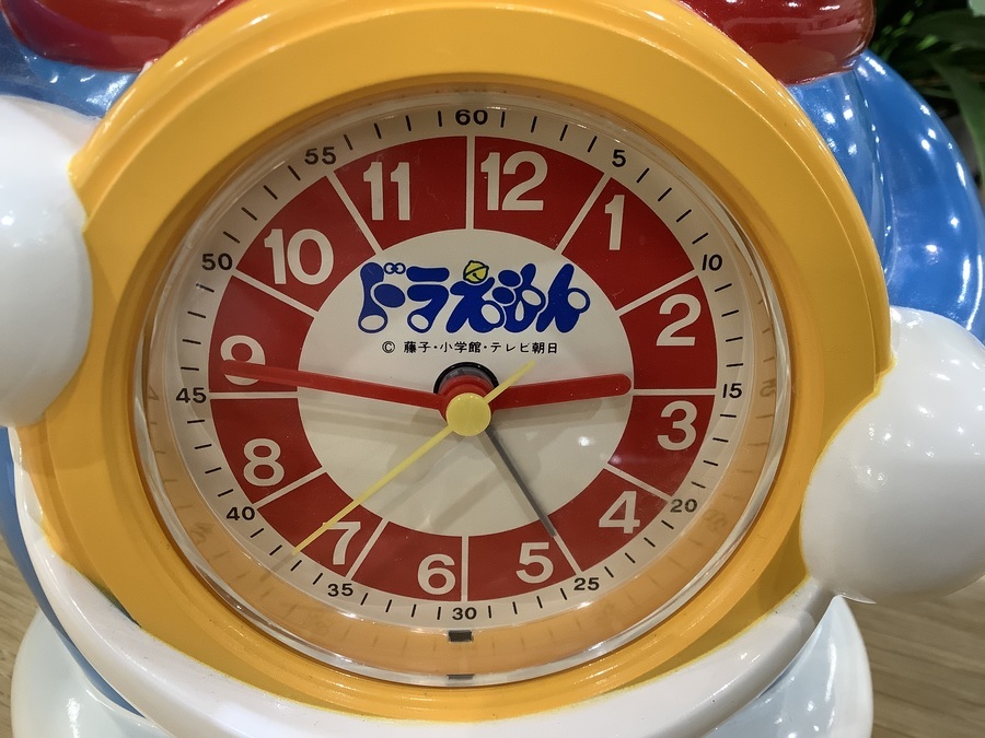 レトロホビー！！ドラえもん目覚まし時計 JF316Aが買取入荷致し
