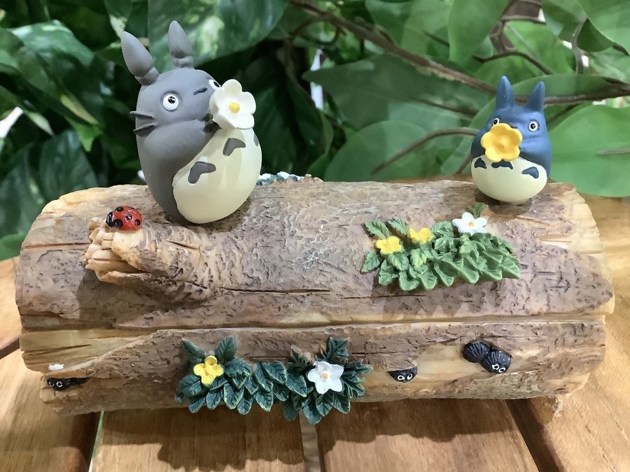 スタジオジブリ となりのトトロ 小物入れ お花のラッパが買取入荷致し
